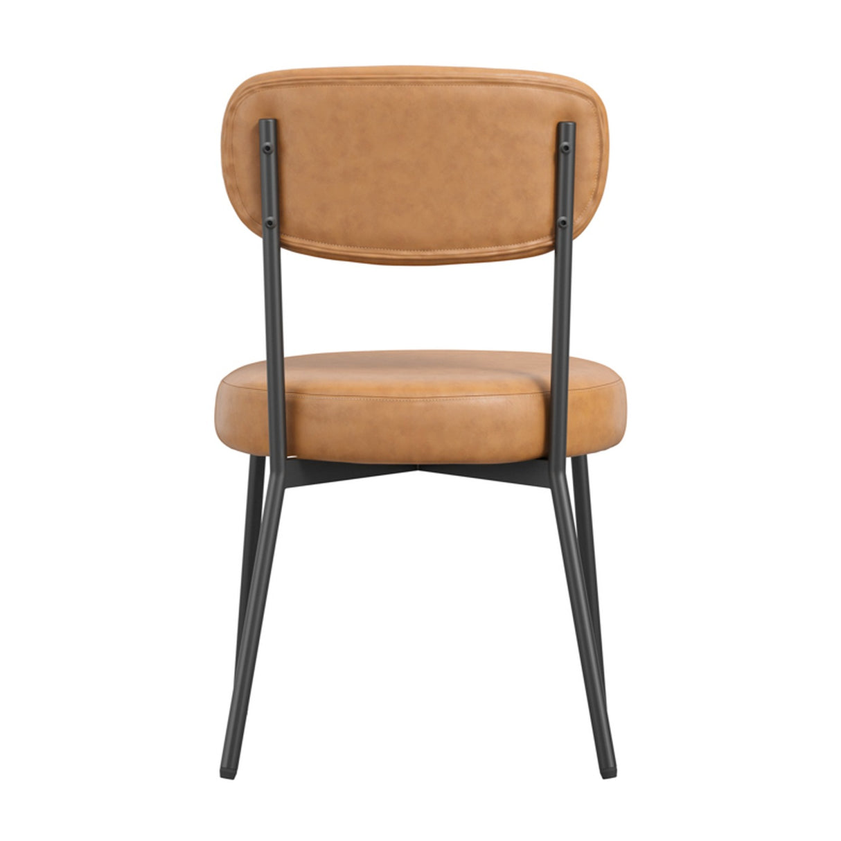 Smith Dining Chair - Caramel with Black