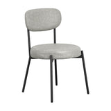 Smith Dining Chair - Graphite with Black