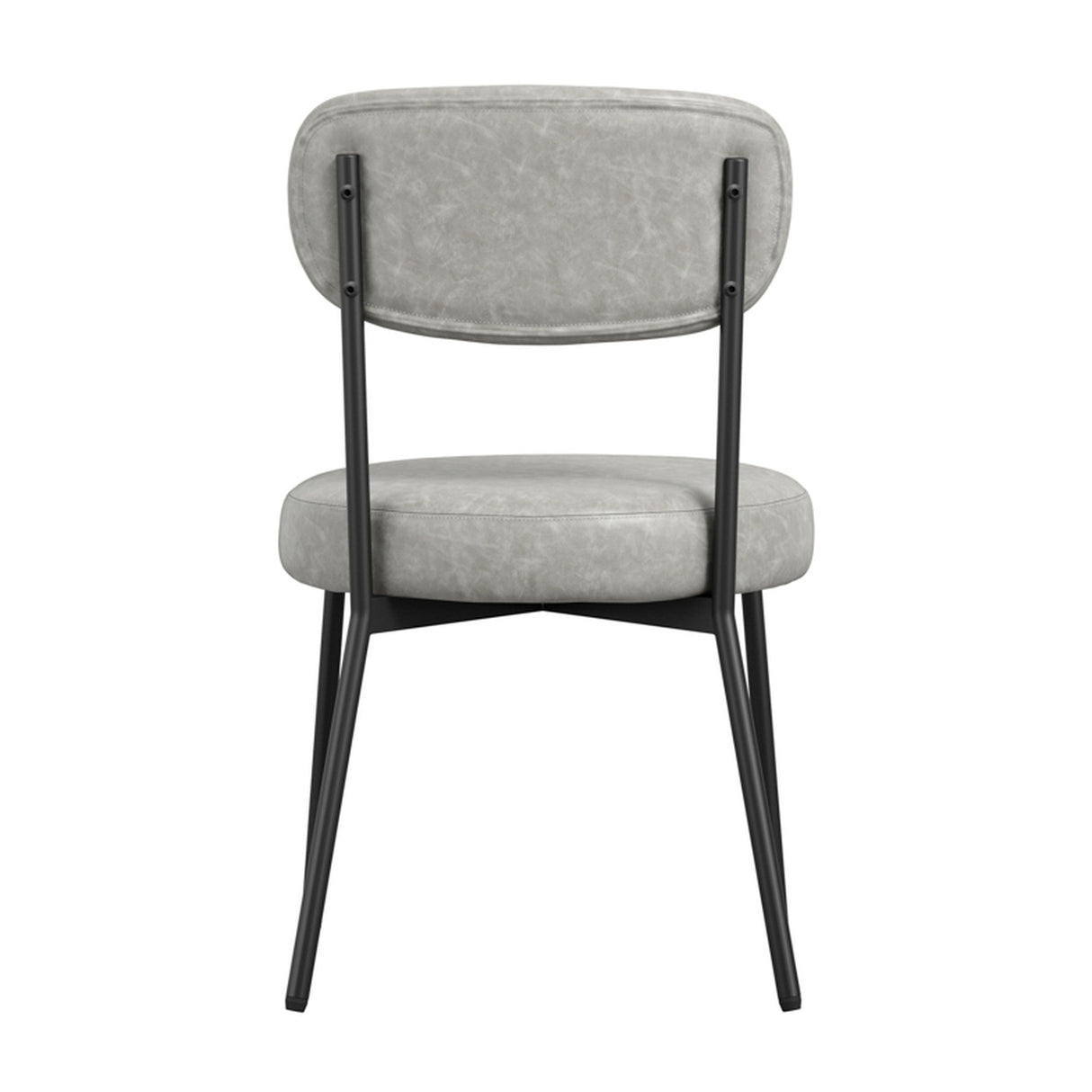 Smith Dining Chair - Graphite with Black