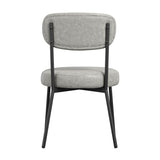 Smith Dining Chair - Graphite with Black