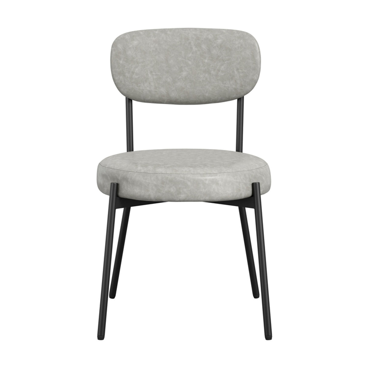 Smith Dining Chair - Graphite with Black