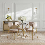 Smith Dining Chair - Loaf with Gold