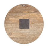 Som Mango Wood Wall Clock - Natural