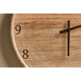 Som Mango Wood Wall Clock - Natural