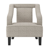 Sofia Accent Chair - Beige with Black