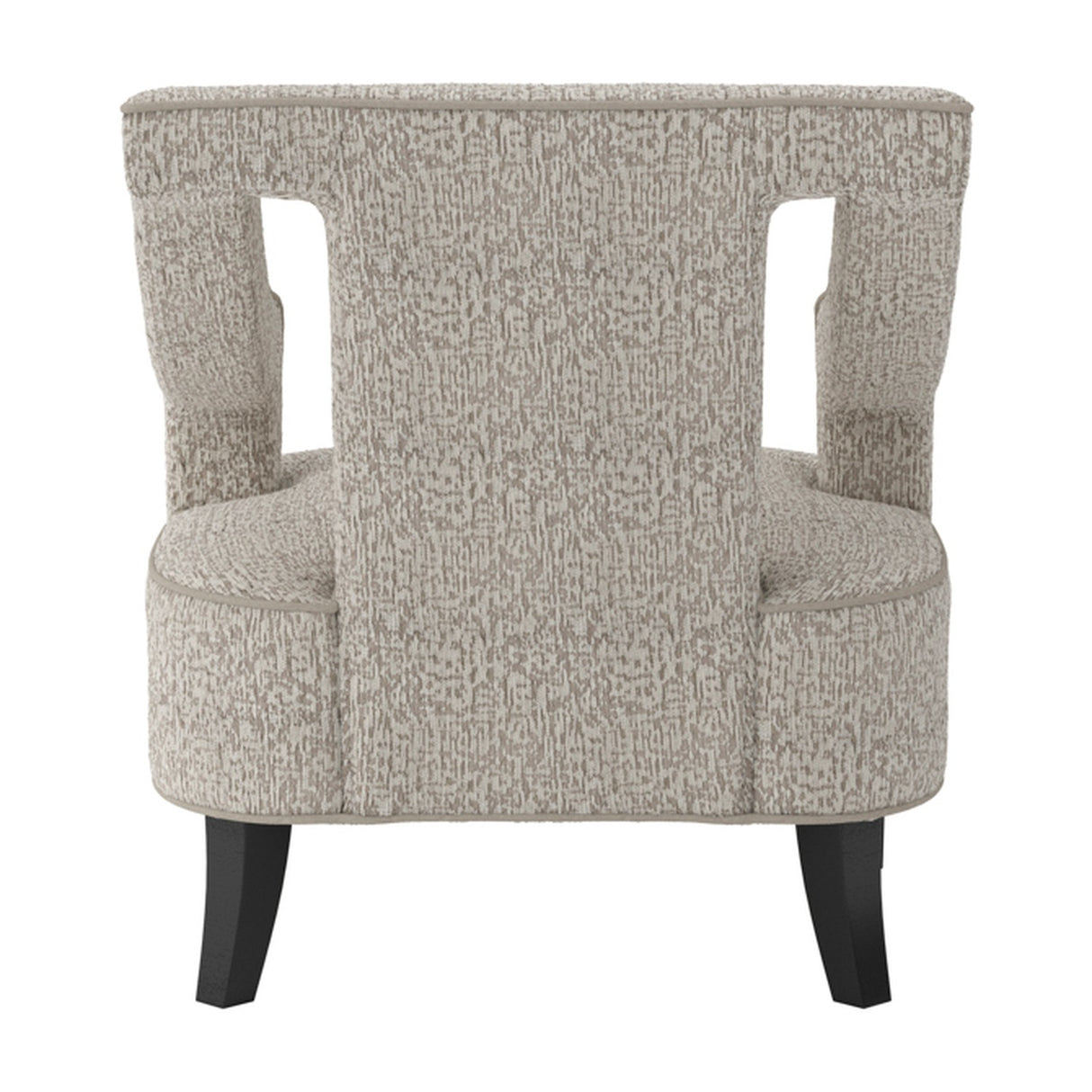 Sofia Accent Chair - Beige with Black