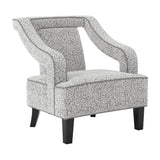 Sofia Accent Chair – Elephant with Black