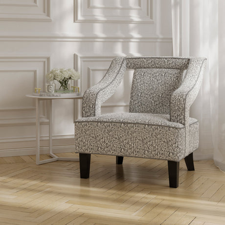 Sofia Accent Chair – Elephant with Black