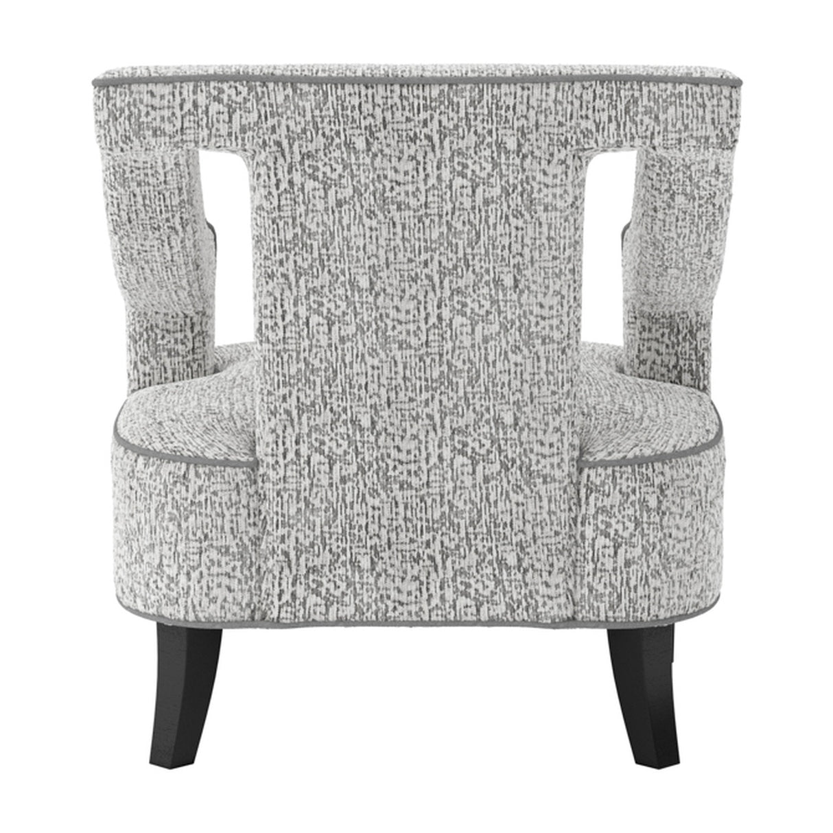 Sofia Accent Chair – Elephant with Black