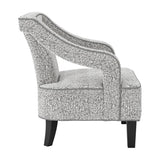 Sofia Accent Chair – Elephant with Black