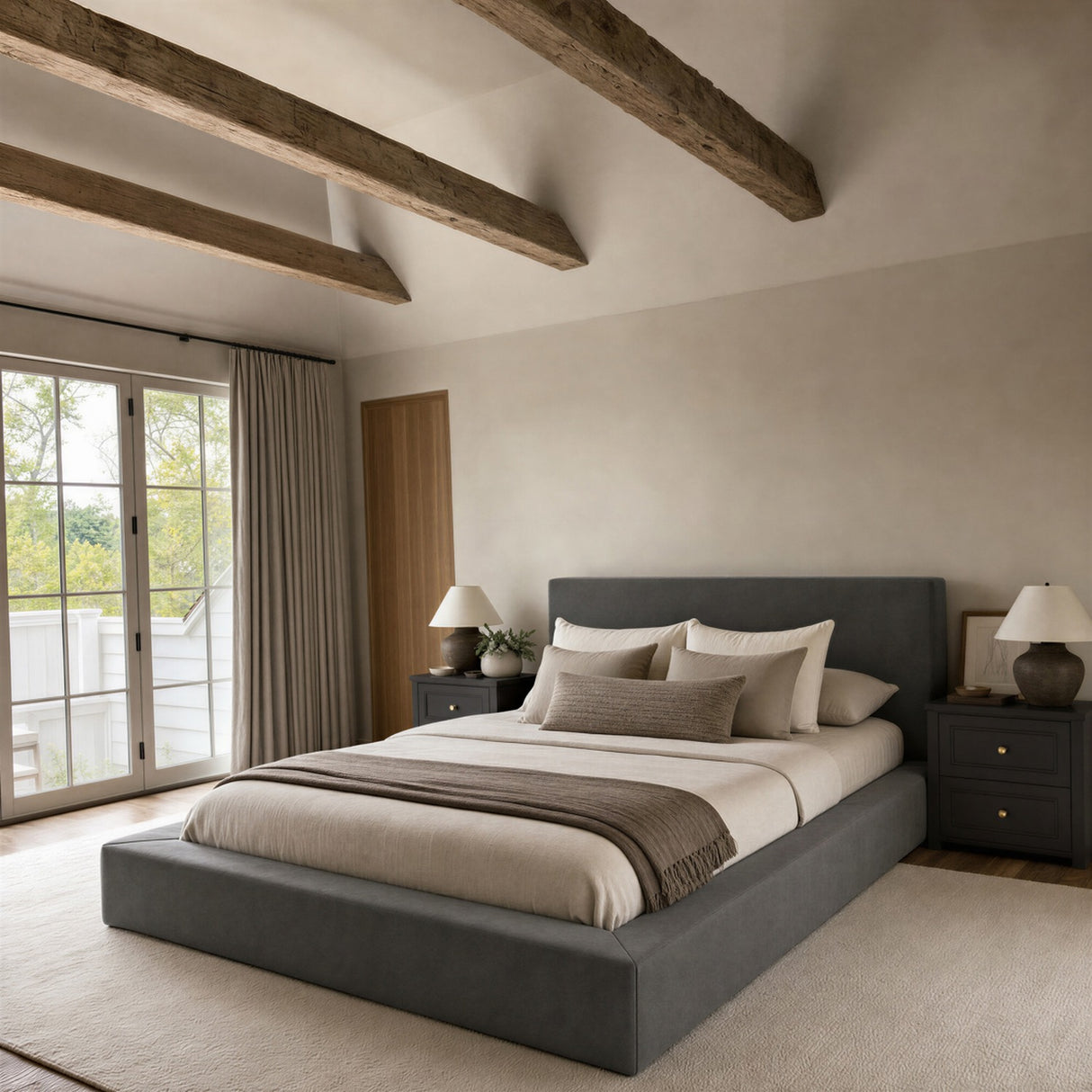 Soho King Size Bed Frame - Dapple Grey