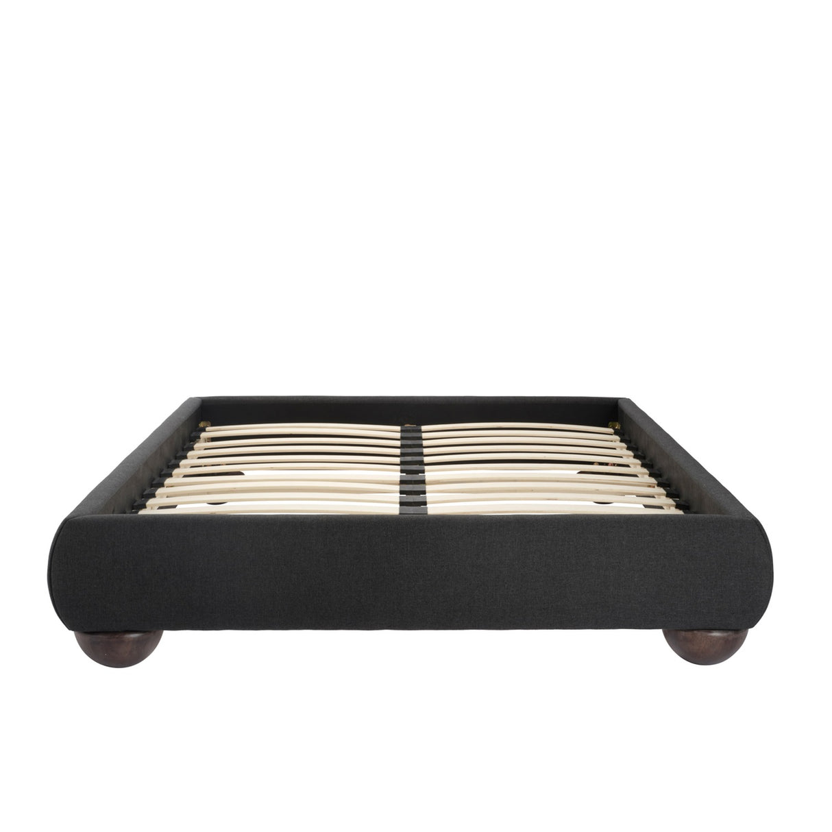 Soller King Size Bed Frame – Deep Charcoal