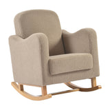 Soother Rocking Nursing Chair - Biscuit