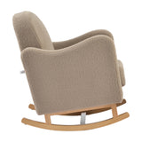 Soother Rocking Nursing Chair - Biscuit