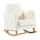 Soother Rocking Nursing Chair - Off White