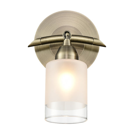 Campani wall light in bronze finish