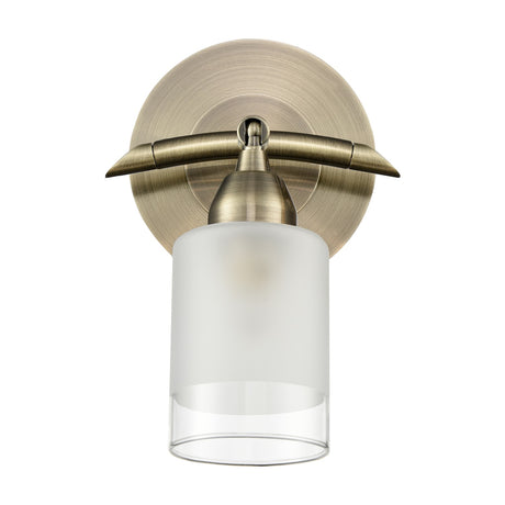 Campani wall light in bronze finish, alternative view