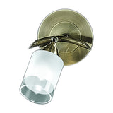 Campani wall light in bronze finish, alternative view
