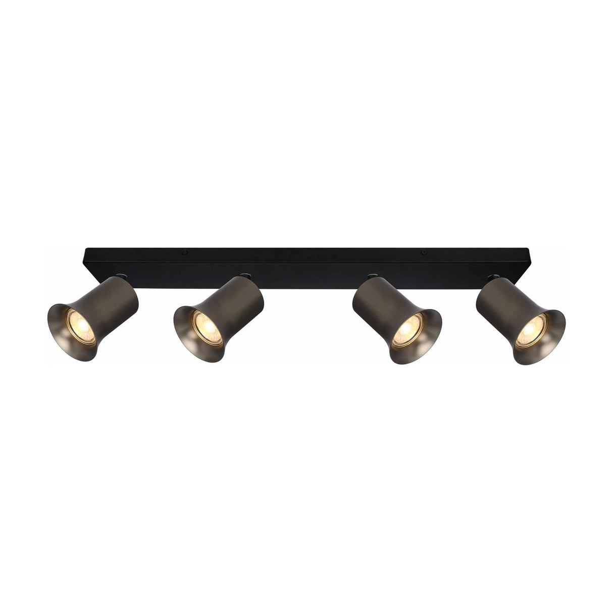 Broadway 4 light ceiling light in black finish