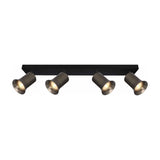 Broadway 4 light ceiling light in black finish