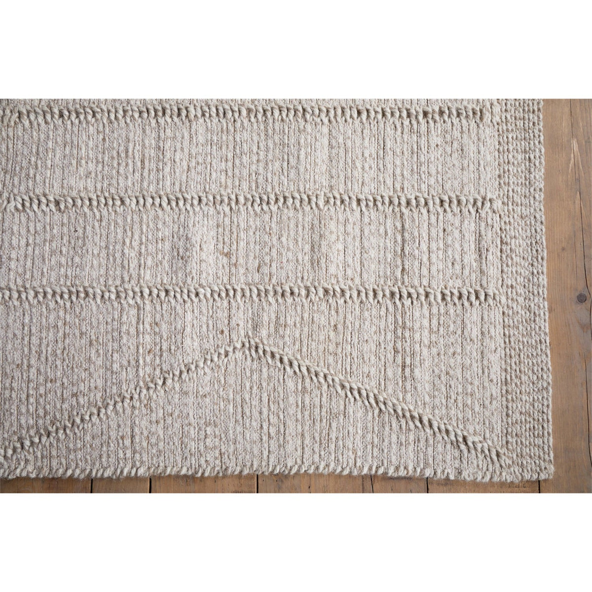 Shanti 200 x 300cm Wool Rug - Natural
