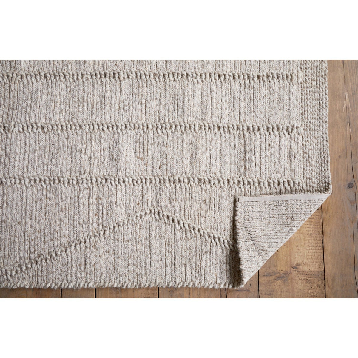 Shanti 200 x 300cm Wool Rug - Natural