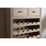 Shanthi Reclaimed Wood Wine Rack - Natural