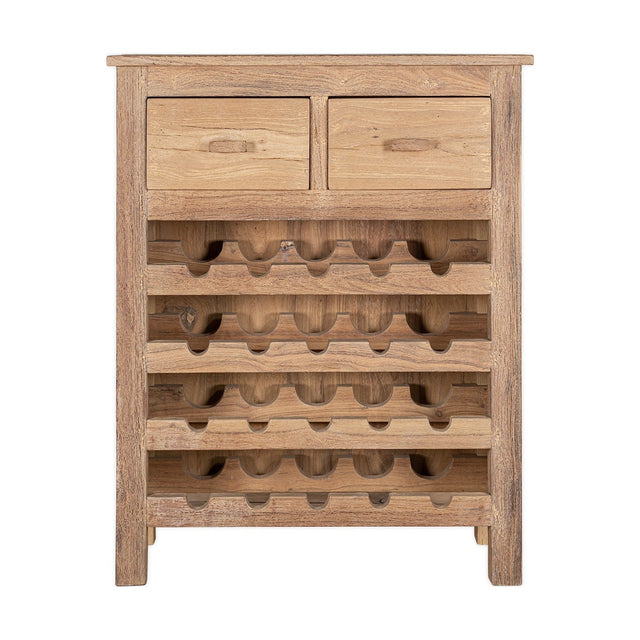Shanthi Reclaimed Wood Wine Rack - Natural