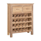 Shanthi Reclaimed Wood Wine Rack - Natural