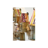 Sanwi Medium Star Christmas Candle Holder - Antique Brass