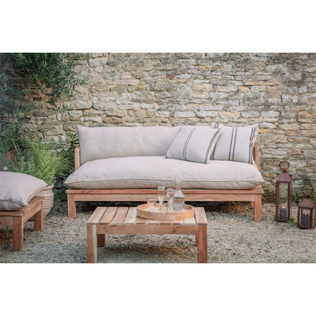 Sadhi Acacia Wood Garden Sofa - Natural