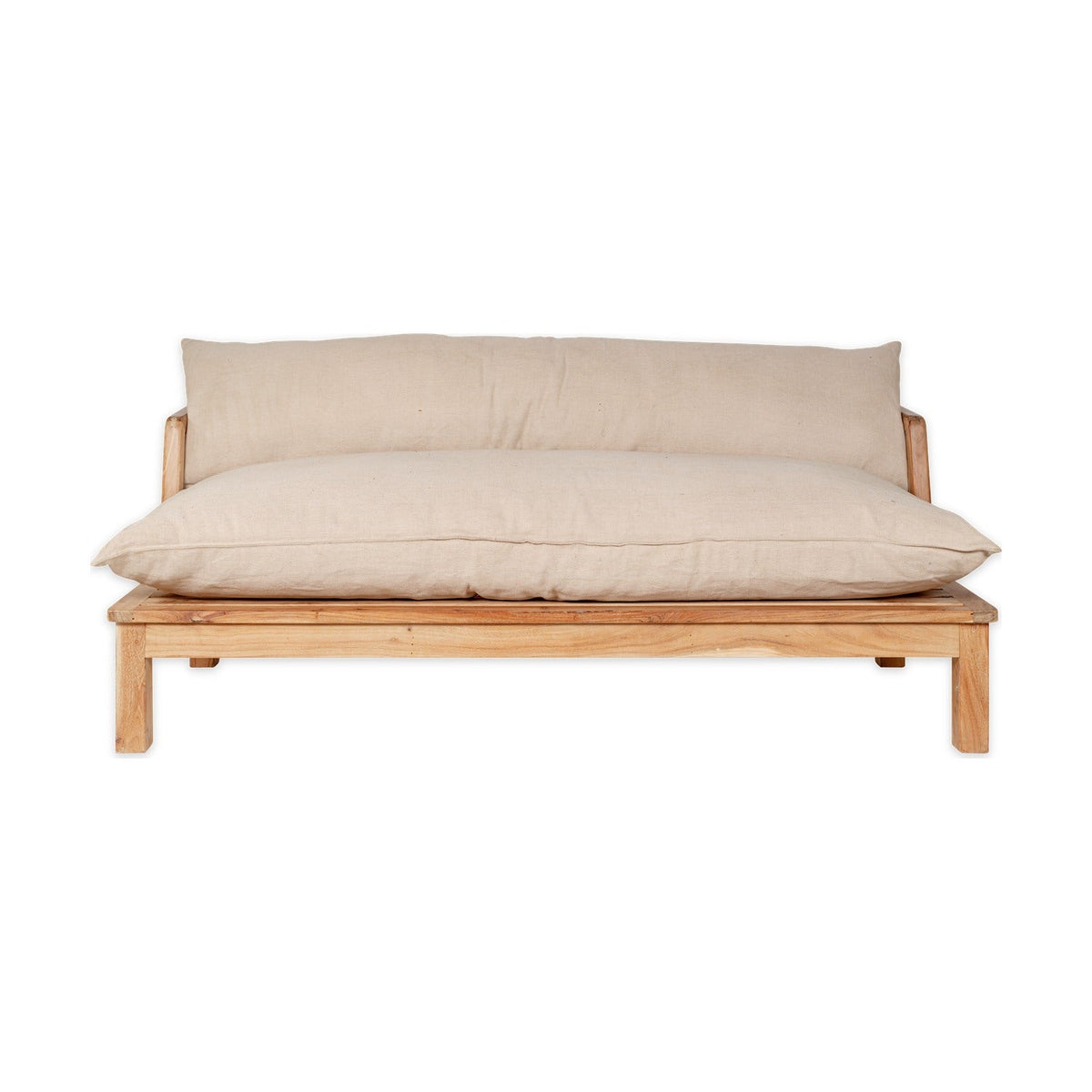Sadhi Acacia Wood Garden Sofa - Natural