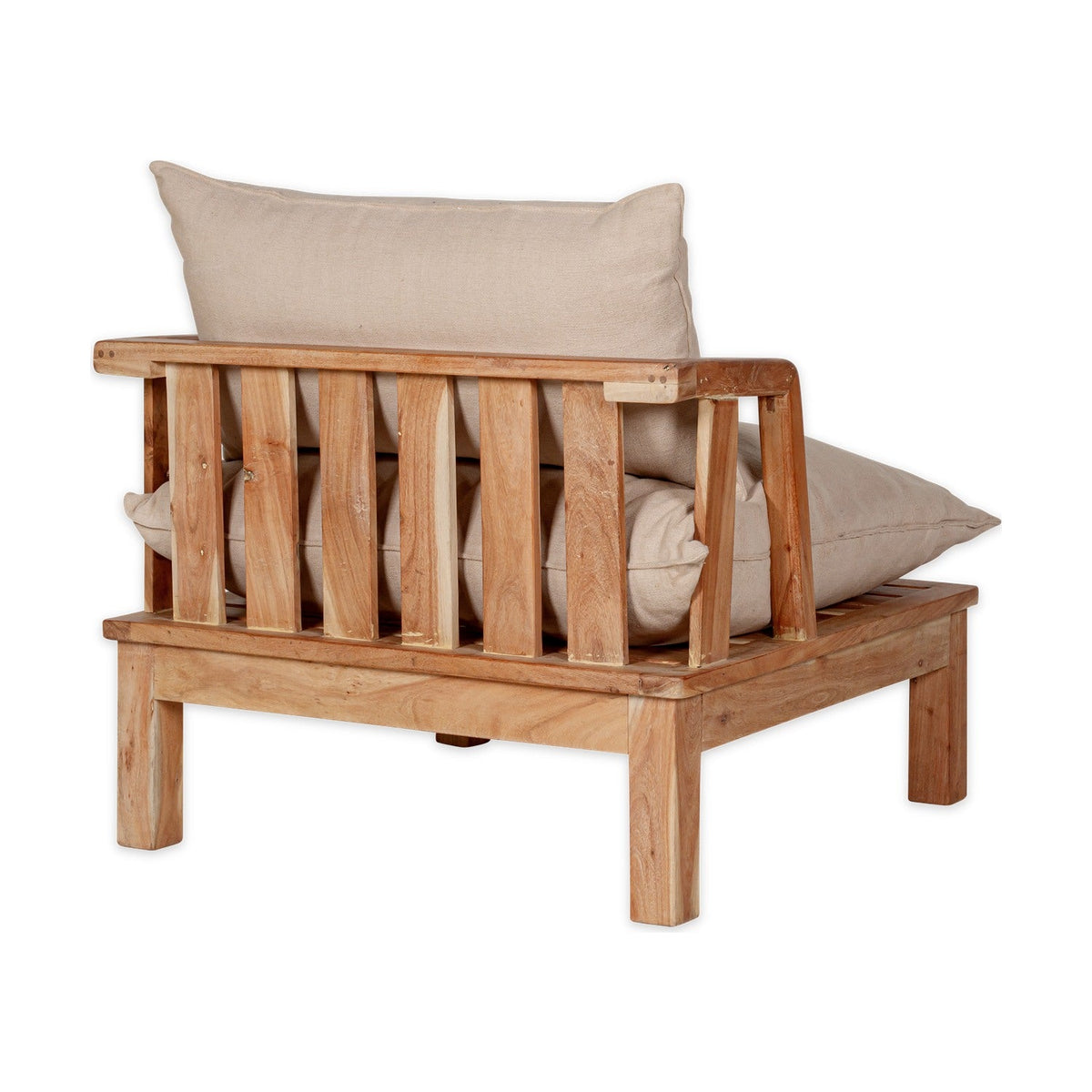 Clernanne Acacia Wood Outdoor Love Seat - Natural