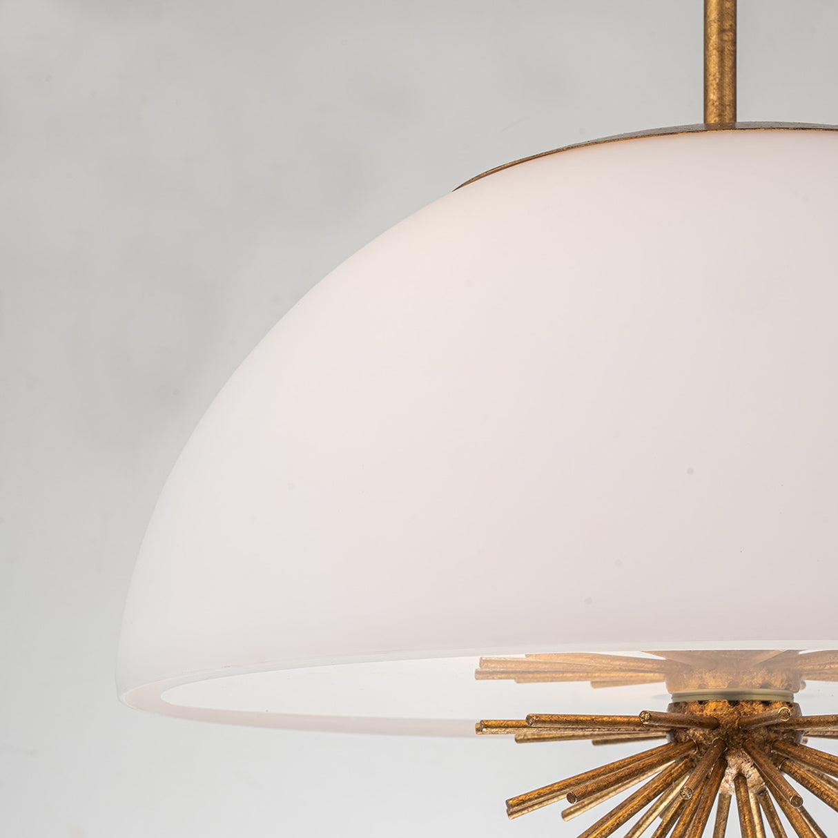 Staring 3 Light Pendant Light - Distressed Gold