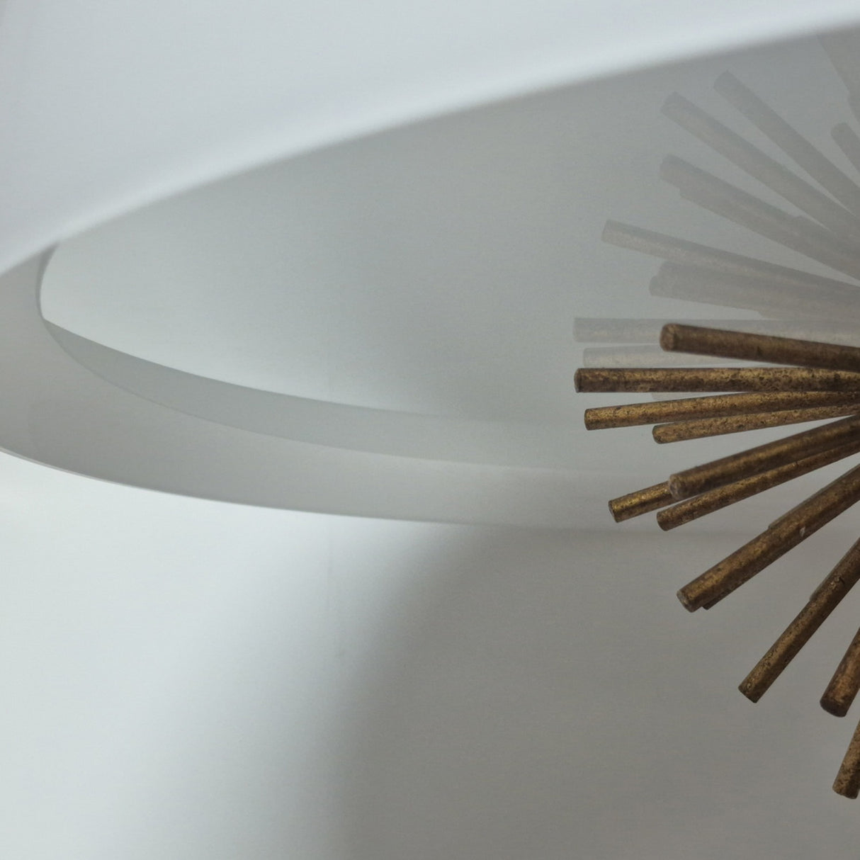 Staring 3 Light Pendant Light - Distressed Gold