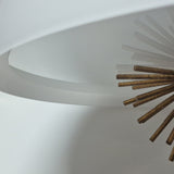 Staring 3 Light Pendant Light - Distressed Gold