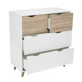 Stockholm 4 Drawer Chest of Drawers – White