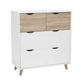 Stockholm 4 Drawer Chest of Drawers – White