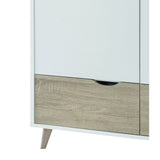 Stockholm 2 Door Wardrobe - White