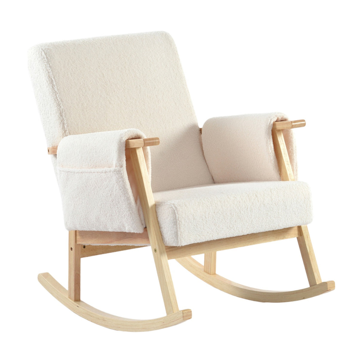 Storyteller Rocking Nursing Chair - Off White