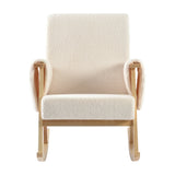 Storyteller Rocking Nursing Chair - Off White