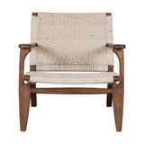 Surat Woven Cotton Rope Armchair - Natural