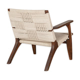 Surat Woven Cotton Rope Armchair - Natural