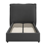 Sunday Double Bed Frame - Deep Grey