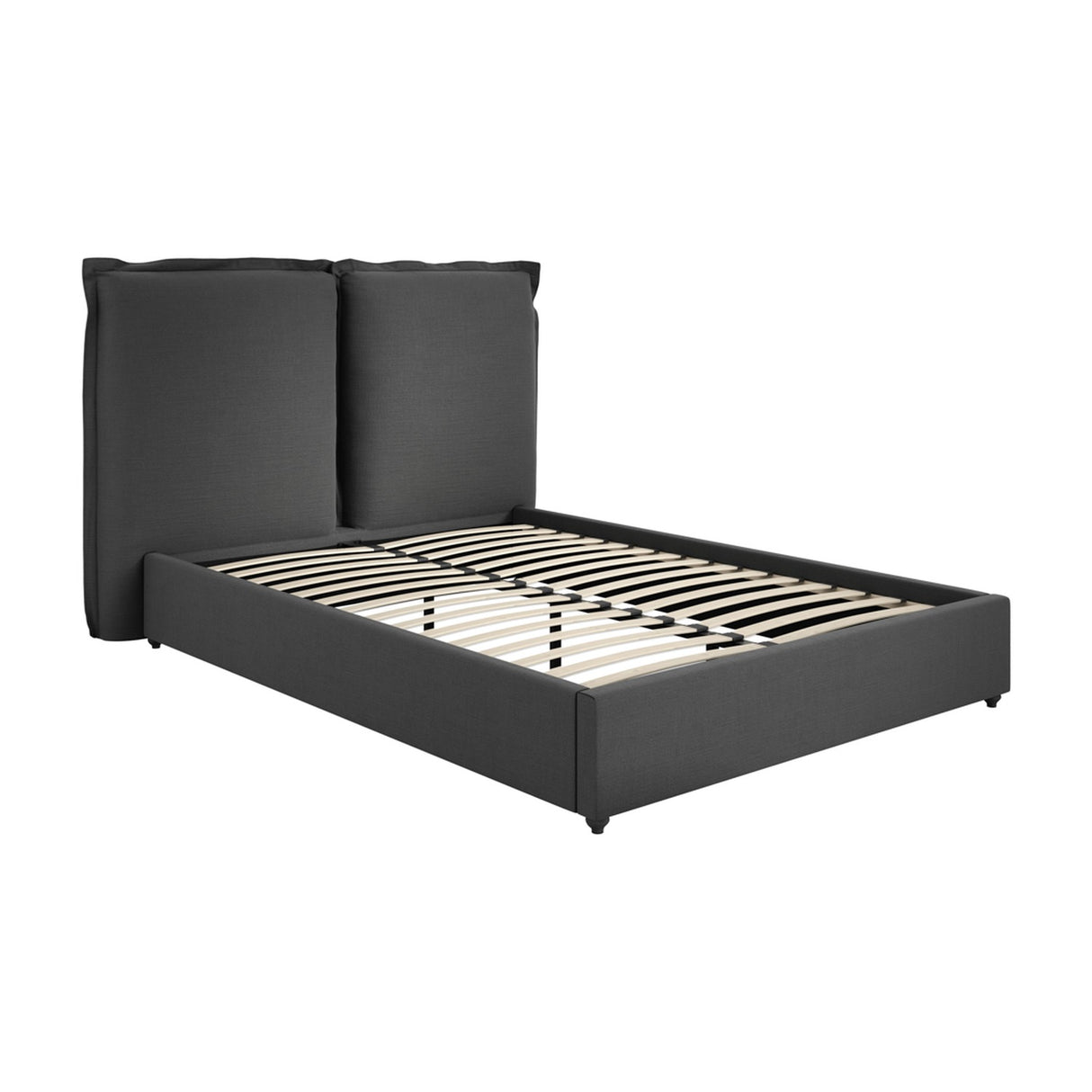Sunday King Size Bed Frame - Deep Grey