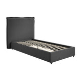 Sunday King Size Bed Frame - Deep Grey