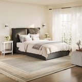 Sunday Super King Size Bed Frame – Deep Grey