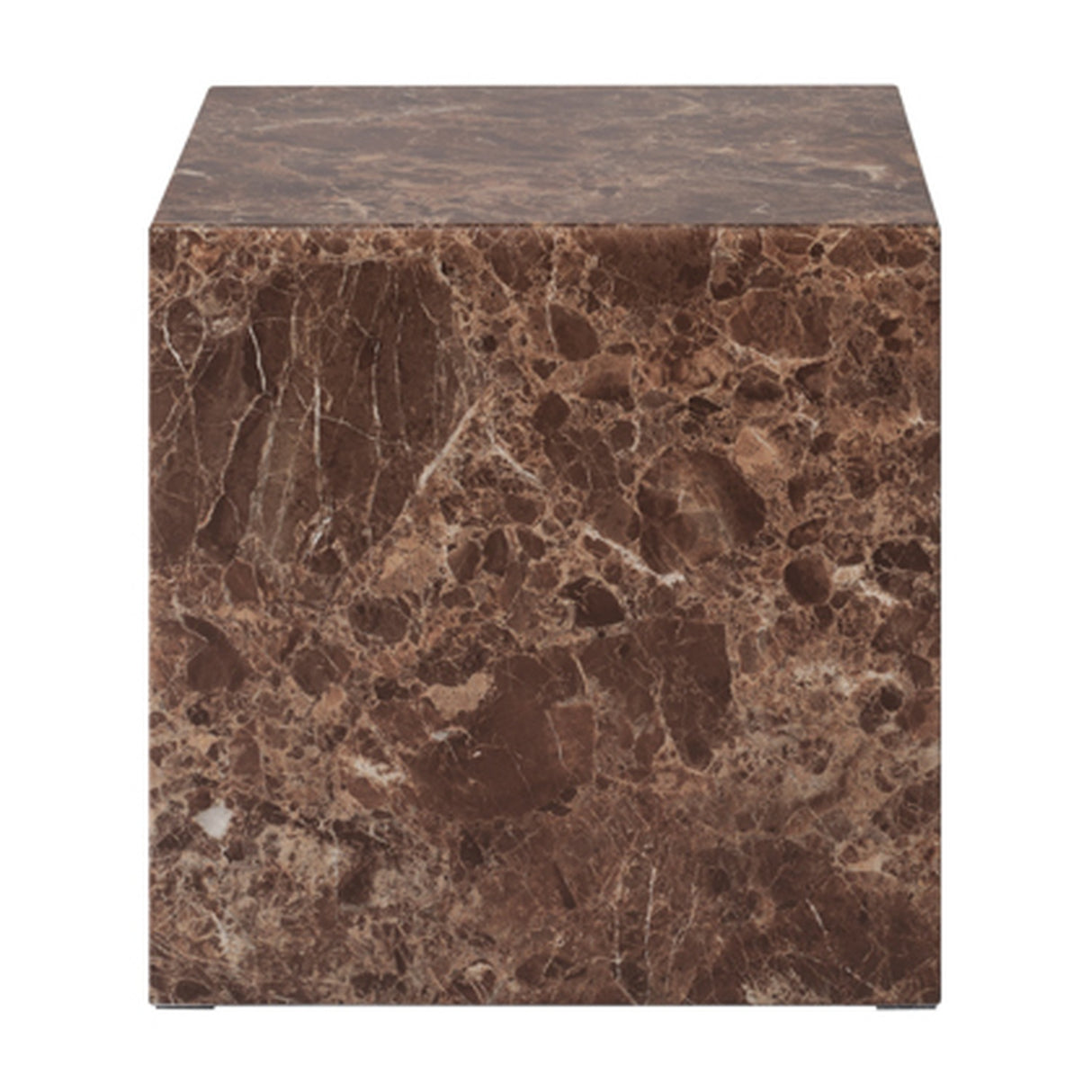 Sur Side Table – Brown Emperador