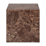 Sur Side Table – Brown Emperador