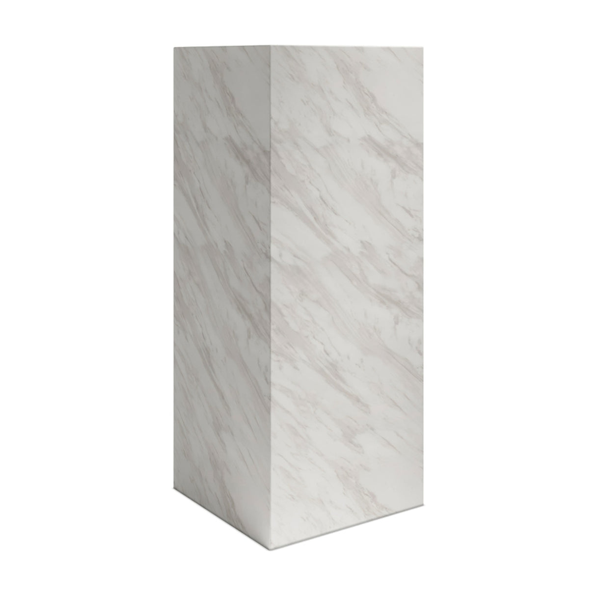 Sur Large Plant Stand - White Marble